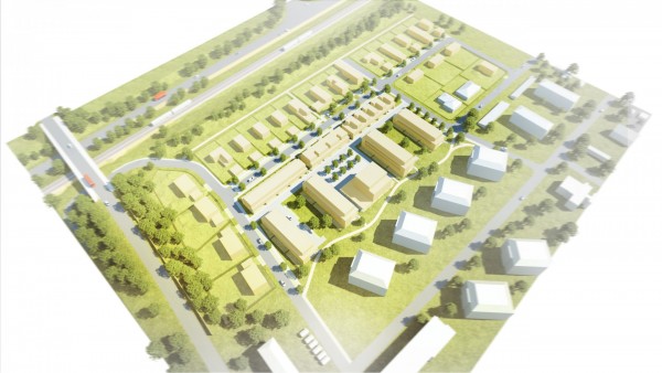 Zastavovací studie Bystřice - Západ