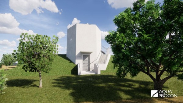 OLD - Vodojem kombinovaný s rozhlednou mezi Bystřicí a Líšnem